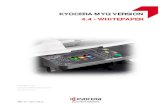 Kyocera MyQ 4.4 Whitepaper 11-2013 - Office Product News · scan in one package. Flexibility of MyQ system allows the customer to use only functions he/she currently needs ... - Support
