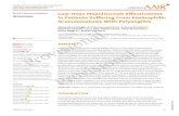 Brief Communication Low-Dose Mepolizumab Effectiveness in ... · Enrico Maggi, MD Translational Immunology Unit, Immunology . Area, Pediatric Hospital Bambino Gesù, IRCCS, Piazza