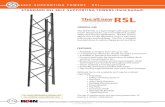CRITICALTOWERS.COM | ROHN | 25G TOWERS | 45G TOWERS … Products LLC/2017...rsl tower design loading according to ansi/tia-222c strœtiae ci.assification - b topographic category 1