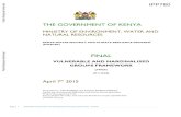 THE GOVERNMENT OF KENYA - World Bank...KFS Kenya Forest Service KfW German Reconstruction Credit Institute (Kreditanstalt für Wiederaufbau) KNCHR Kenya National Commission on Human