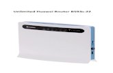 Unlimited Huawei Router B593s-22 - Swisscom · 2019. 6. 30. · Unlimited Huawei Router B593s-22 . Offline firmware update Huawei Router 593Bs-22 Step-by-step instructions 1. Make