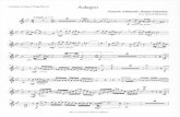 Trumpet in Bb(or flugelhom) Adagio = 64 Adagio Tomaso ... Trumpet in Bb(or flugelhom) Adagio = 64 Adagio