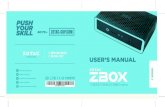 ZOTAC ZBOX nano - Ingram Micro...ZOTAC ZBOX nano 1 ZOTAC ZBOX nano User’s Manual No part of this manual, including the products and software described in it, may be reproduced, transmitted,