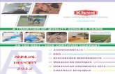 ANNUAL REPORT 2012 - moneycontrol.com · kilpest india limited bhopal fortieth annual report and accounts 2011-2012 board of directors : mr. r.k. dubey chairman & managing director