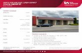 OFFICE FOR SUBLEASE | LINEN DISTRICT 1516 W. GROVE ST. · streets. The district is located within two of Capital City Development Corporation s urban renewal districts, Westside and