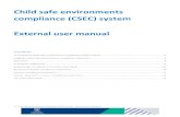 New Child-safe environments compliance (CSEC) system 2020. 3. 13.¢  13 | Child safe environments compliance