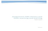 Assignment 508 Literacy and ESOL teaching and learning...2 Assignment 508 Literacy and ESOL teaching and learning Produce a report (800-1000 words) analysing the suitability of teaching