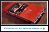 Dezo's Garage - American & Foreign PDF Car Brochures€¦ · glance. Includes tachometer, electric clock, ammeter, oil pressure and tem- perature gauges. Super Stock Wheels—Husky,
