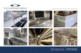 The Diamond Group - MANUFACTURING EXCELLENCE SINCE … · THE DIAMOND GROUP Leading manufacturer of stainless steel food service products and custom millwork, for restaurants, cafeterias,