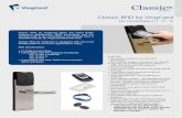 Classic RFID by VingCard · Classic RFID by VingCard Go ContactLess in 1 - 2 - 3! Product Data Classic RFID by VingCard offers the latest Radio Frequency Identification (RFID) technology