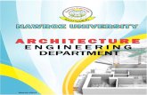 Syllabus of Architecture Engineering Department Nawroz ...web.nawroz.edu.krd/documents/580/2-Syllabus_of... · • Architectural Graphics by Francis D. K. Ching. • Drawing and designing