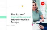 The State of Digital Document Transformation: Europe · Conga specializes in Digital Document Transformation (or DDX) as an approach to the complexities of Digital Transformation.