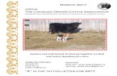 CDCA The Canadian Dexter Cattle Association · 2017. 6. 8. · looking at putting in a walipini/underground greenhouse - please contact me if you have done this or are researching
