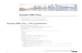 Sample XML Files - Cisco...Sample XML Files Sample XML File —IOS XRv Installation Title Sample XML Files Author Unknown Created Date 1/7/2016 11:10:12 PM ...