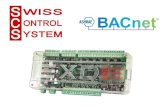 Creare una piattaforma ... - Swiss Control System · BACnet MSTP si avvale al livello fisico dello standard RS485 Master Slave/Toking Pass EXD Permette di rilanciare il segnale RS485