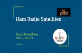 Ham Radio Satellites - W6JWw6jw.org/wp-content/uploads/2019/08/Ham-Radio-Satellites-N6JJ.pdf · Astronaut Reid Wiseman, KF5LKT makes personal contacts with hams during the US Field