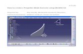 How to create a Propeller Blade Exercise using DELMIA V5 to... · How to create a Propeller Blade Exercise using DELMIA V5 Prepared by: Roy Smolky, Worldwide Academic Relations Technical