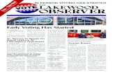 Early Voting Has Startedmedia.lakewoodobserver.com/issue_pdfs/Observer_Vol_16_Issue_19.… · Junior Fire Chief 2020 Aeron Jones continued on page 2 Early voting stared yesterday