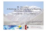 New Mt. Aconcagua – A Challenge for Remote Sensing Mapping … · 2015. 9. 14. · PUENTE DEL INCA CERRO LAS CUEVAS AMEGHINO CERRO ACONCAGUA ARGENTINIEN: 1:50K Fieldwork 1964 Representation