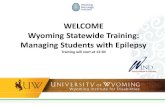 Statewide Training: Managing Students with Epilepsy training-wheeler-wi… · •Clorazepate (Tranxene) •Clonazepam (Klonopin) •Ethosuximide (Zarontin) ... changes to student’s