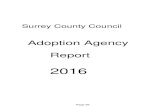 Adoption Agency Report - Surreymycouncil.surreycc.gov.uk/documents/s36212/Annex... · 2018. 2. 28. · 3 Introduction: The Adoption & Children Act 2002 requires that Local Authority