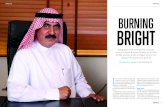 PROFILE PROFILE BURNING BRIGHT - Milestone Magazinein Iraq, Algeria, Egypt, Afghanistan and Tuni-sia. “It is very different from my time in Abu Dhabi,” says Al Jarwan. “Logistically