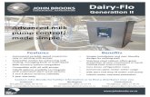 Advanced milk pump control, made simple. GII Brochure.… · Features Automated variable speed control for new or existing milk pumps Selectable modes for enhancing milk cooling,