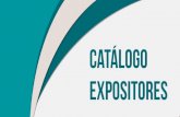 CATÁLOGO EXPOSITORES€¦ · CATÁLOGO EXPOSITORES. ROLLUP 10.801 | Roll Up Banner 850x20SOmm metal connector ROLLUP BANNER Metal feet connector With special stability piece . 1750