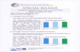 REpUBLIC OF THE PHILIPPINES PHILIPPINE STATISTICS ... on Palay...REpUBLIC OF THE PHILIPPINES PHILIPPINE STATISTICS AUTHORITY SPECIAL RELEASE Updates onPhilippine Palay,Rice,andCorn