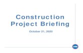 Construction Project Briefing · Project Title: System-Wide Traction Power Upgrades Transformer Replacements Justification of Need: Existing transformers were past the unit's life