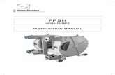 FPSH INSTRUCTION MANUAL ENG 2011 - Valisi Pumps · Valisi pumps are identifiable by the pump plate located on the upper bracket. This one includes the type and serial number of the