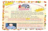Hunger Free Colorado · 11/9/2015  · FREE Turkey certificates for every family **** While supplies last. Displays, prize wheel, demonstrations, community resources, dental screenings,
