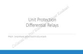 Unit Protection Differential Relays - Real POWER SYSTEM PROTECTION... · High-impedance differential relays are typically used for bus protection. Bus protection is an application