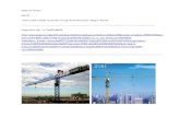 Dated: 23-12-2013 Dear Sir, I tried my best to explain my ... · Dated:26-07-2013 Ramalinga Swamy  To Karthik Devadiga Sales Engineer- Tower Cranes Mobile