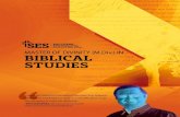 MASTER OF DIVINITY (M.Div.) IN BIBLICAL STUDIES · AP512 Ethics (3) BIBLICAL LANGUAGES – 18 hours GK501 Greek Grammar 1 (3) ... In “The Eminence of Teaching,” Étienne Gilson