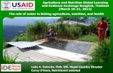 New AgN-GLEE: The Role of Water in Linking Agriculture, Nutrition, … · 2019. 12. 19. · Luke A. Colavito, PhD, iDE, Nepal Country Director . Corey O’Hara, Nutritionist assisted.