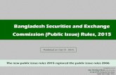 Bangladesh Securities and Exchange Commission (Public ... · Book-building method, when offered above par value. brought to you by Md. Shafiqul Alam, LLB., FCA, FCMA Group CFO & Company