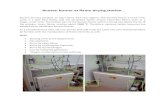 Bunsen burner at flame drying station. burner.pdfBunsen burner at flame‐drying station. Bunsen burners produce an open flame with two regions: The primary flame, a small inner cone,