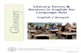 Literary Terms & Devices in English for Language Arts ......LITERARY TERMS & DEVICES IN ENGLISH FOR LANGUAGE ARTS NYS Statewide Language RBERN ভ ম ক স হ ত য স ক র