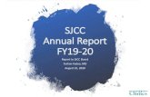SJCC Annual Report FY19-20SJCC Manteca Clinic – Manteca SJCC Hazelton Clinic – Stockton Services provided: adult primary care, pediatrics, prenatal care and women’s health, integrated