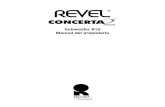 Subwoofer B10 Manual del propietario - Revel Speakers US · 2019. 6. 6. · Subwoofer B10 3 Manual de propietario acerca deL suBWooFer reVeL® concerta 2™ B10 Gracias por adquirir