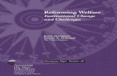 Reforming Welfare: Institutional Change and Challengeswebarchive.urban.org/UploadedPDF/310535_OP60.pdfManaging Client Flow and Information 12 Fostering High Performance and Ensuring