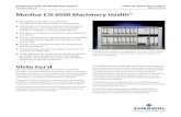 Monitor CSI 6500 Machinery Health · Analisador CSI 2130 Saídas 4-20mA yFornece sinais de entrada analógica padrão da indústria para PLC ou automação de processo proporcional