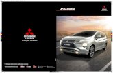 Brochure Mitsubishi Xpander 2018 · 2019. 2. 28. · radius putar 5.2 m meters pedestrian protection dual srs airbags welcome light & coming home light smart system etacs asc . your