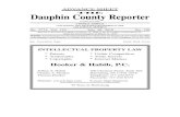 THE Dauphin County Reporter...2010/07/30  · DOROTHY JEANNE CROFT, late of Lower Paxton Township, Dauphin County, Pennsylvania (died June 30, 2010). Personal Representative: Gary