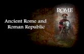 Ancient Rome and Roman RepublicPompey Marcus Crassus Julius Caesar • Julius Caesar was a great general and an important leader in ancient Rome. • During his lifetime, he had held