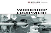 WORKSHOP EQUIPMENT - koller-celle.com€¦ · • Pneumatic pressure regulator for adjust the air supply Hydro Vice 220 kN [Clamping] Item No. 008296 Parameters Tool diameter from