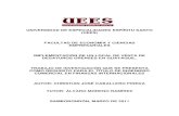 UNIVERSIDAD DE ESPECIALIDADES ESPÍRITU SANTO (UEES ...repositorio.uees.edu.ec/bitstream/123456789/707/1... · facultad de economÍa y ciencias empresariales implementaciÓn de un