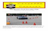 7KH:RUOG·V)LUVW&RUYHWWH&OXE¬ · Jon Thorn - Corvette Courier Editor newsletter@vette-club.org - 301-963-4864 At the National Corvette Museum’s 26th Anniversary Celebration held