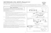 Lowes Holiday - WFR8531 DC WIFI Receiverpdf.lowes.com/installationguides/840506085183_install.pdfWFR8531 DC WIFI Receiver SPECIFICATION and INSTRUCTION SHEET ELECTRICAL SPECS: 120